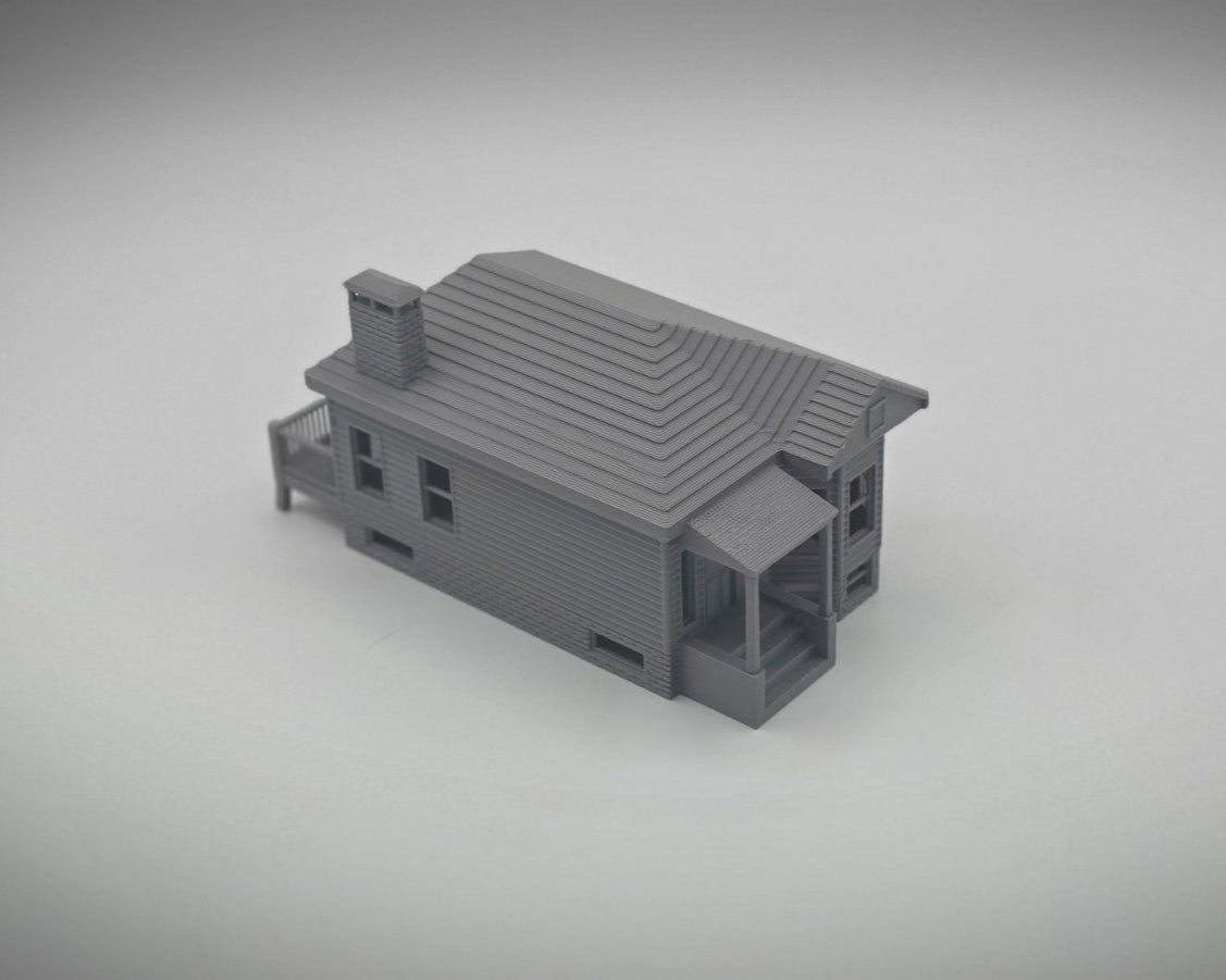 HO Scale Small American House
