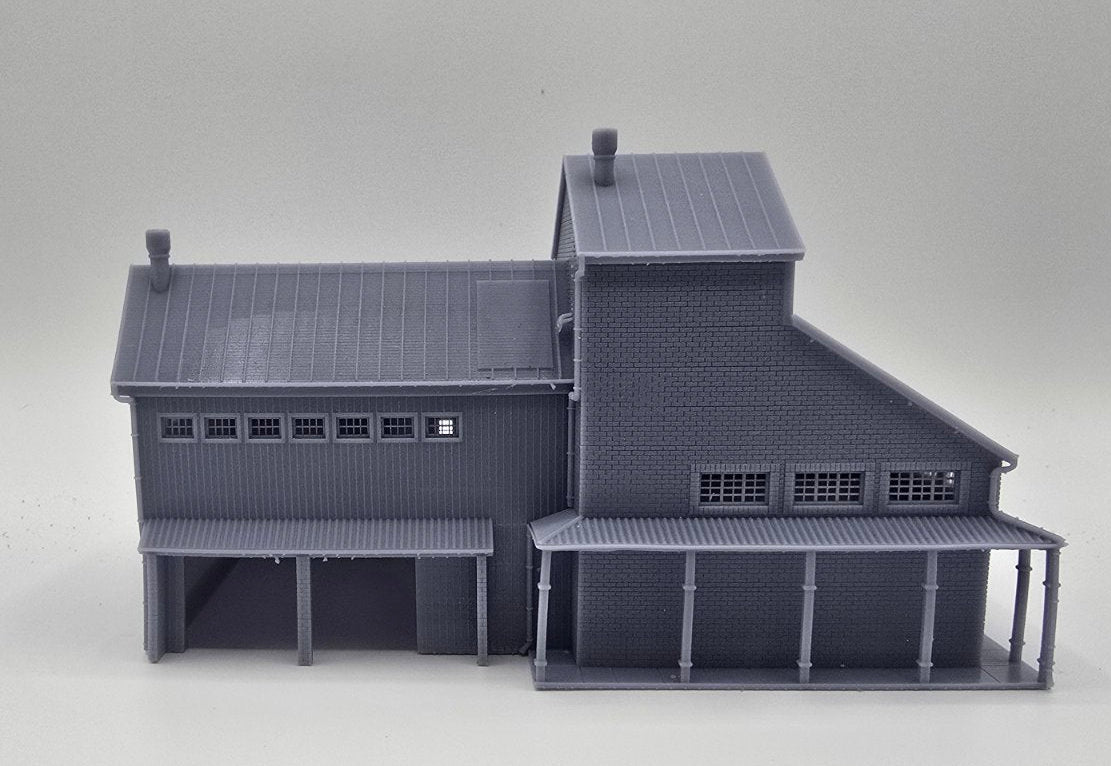 N Scale – The Rust Bucket High Detail Industrial 1:160 Building