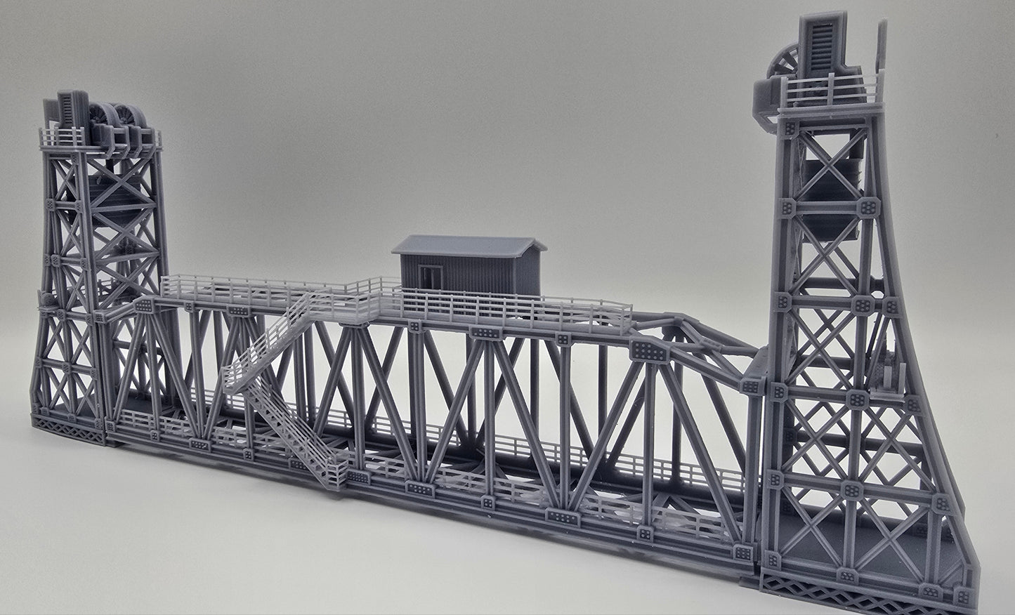 N scale Lift Bridge Single-Track