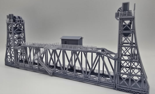 N scale Lift Bridge Single-Track