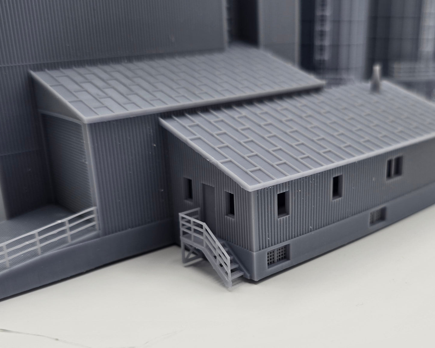 N Scale Grain Elevator