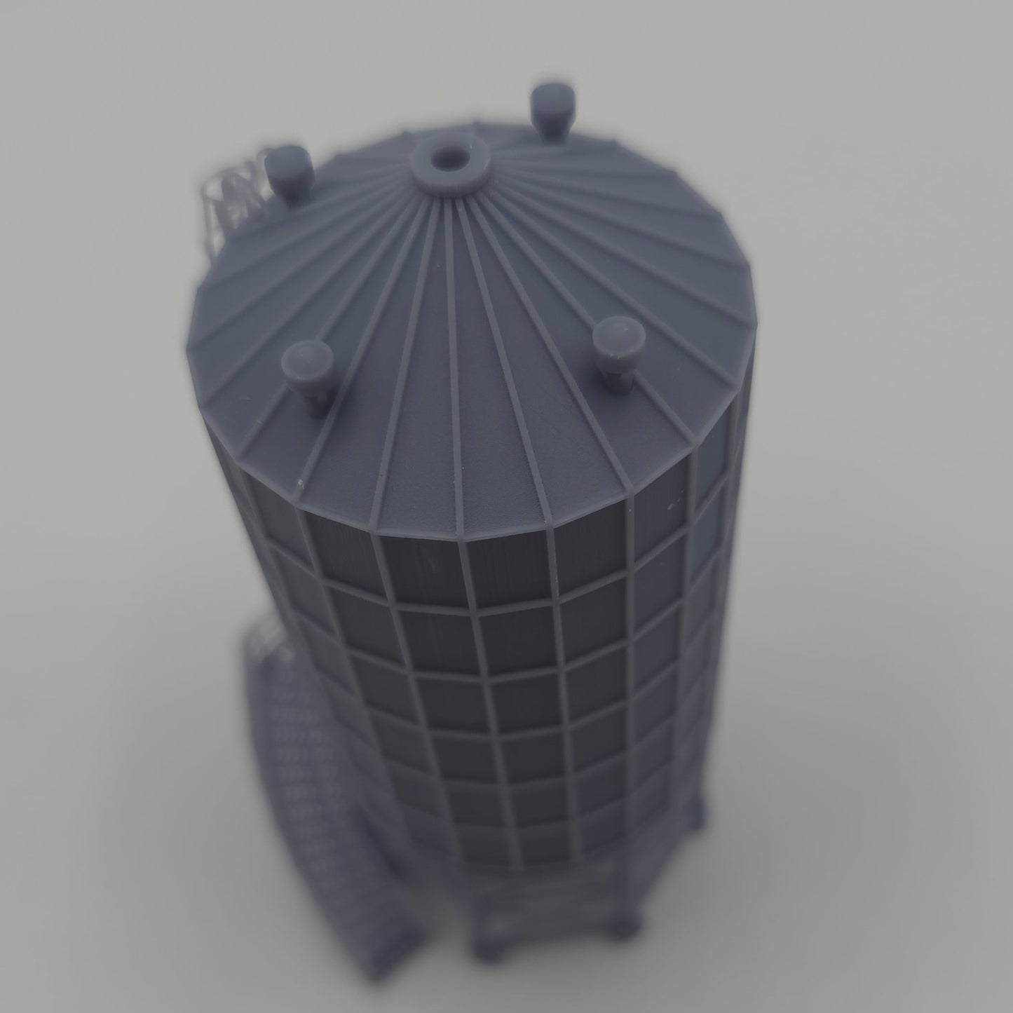 N Scale Industrial Silo-Storage