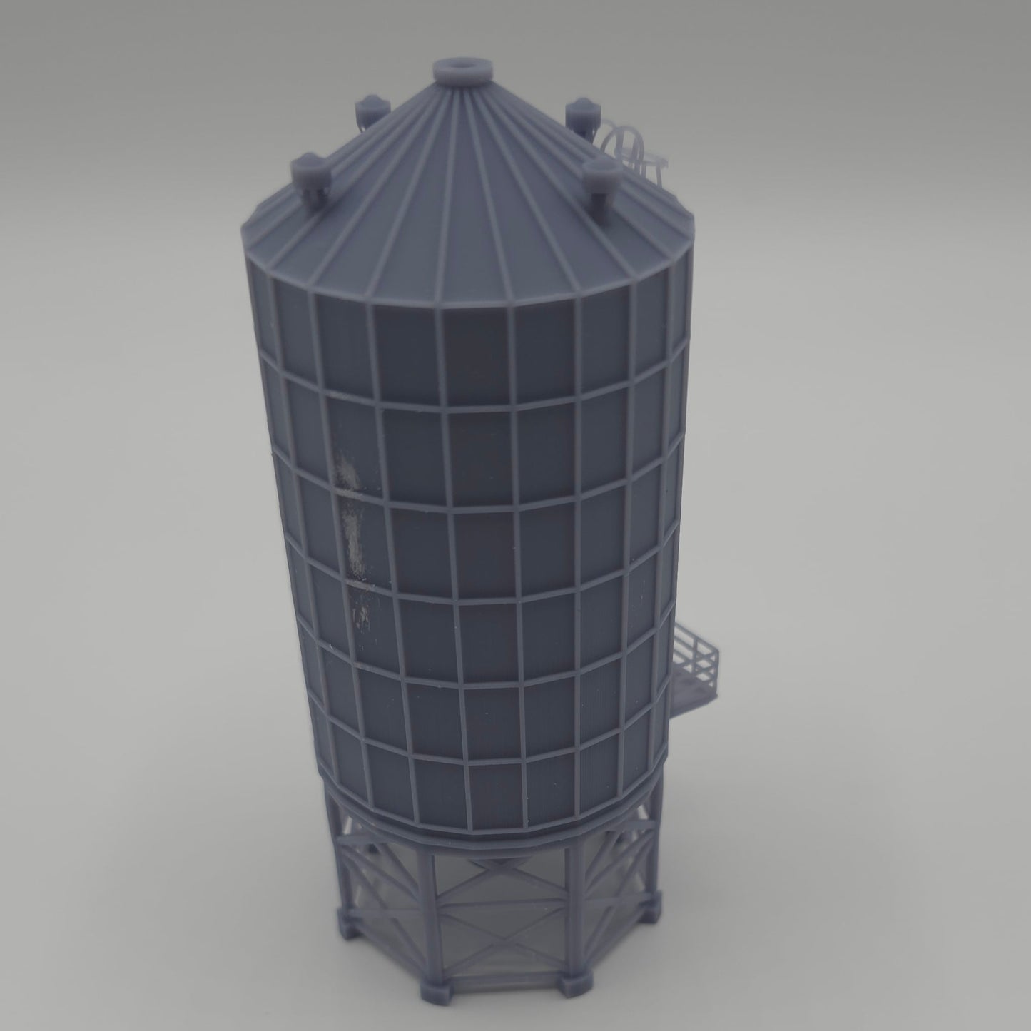 N Scale Industrial Silo-Storage