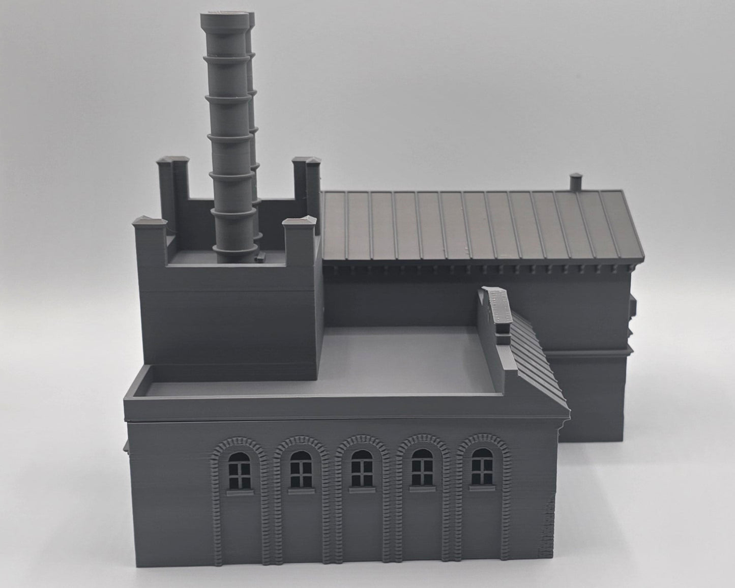 HO Scale Old Brewery – Industrial Building