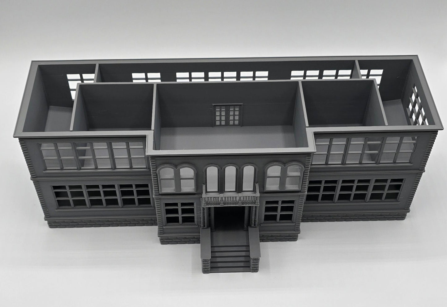 HO Scale 1:87 2-Story School Building