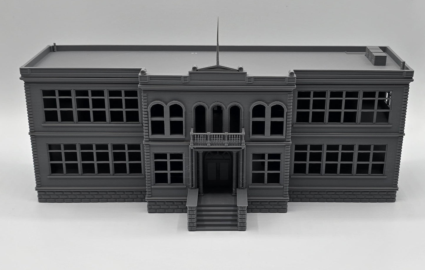 HO Scale 1:87 2-Story School Building