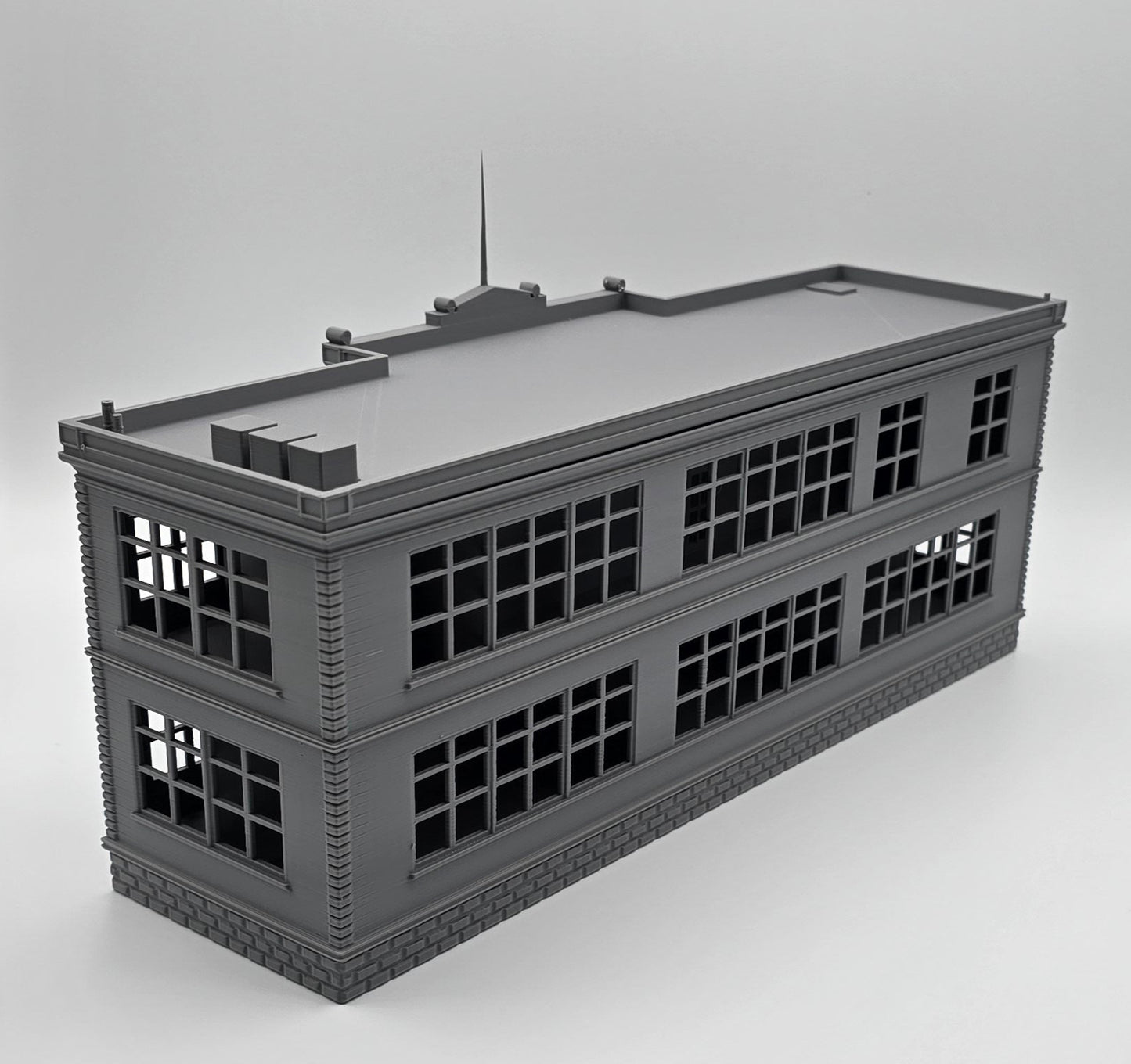 HO Scale 1:87 2-Story School Building