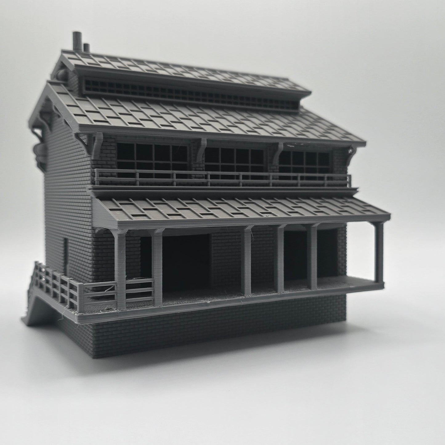 HO Scale Industrial Factory Building