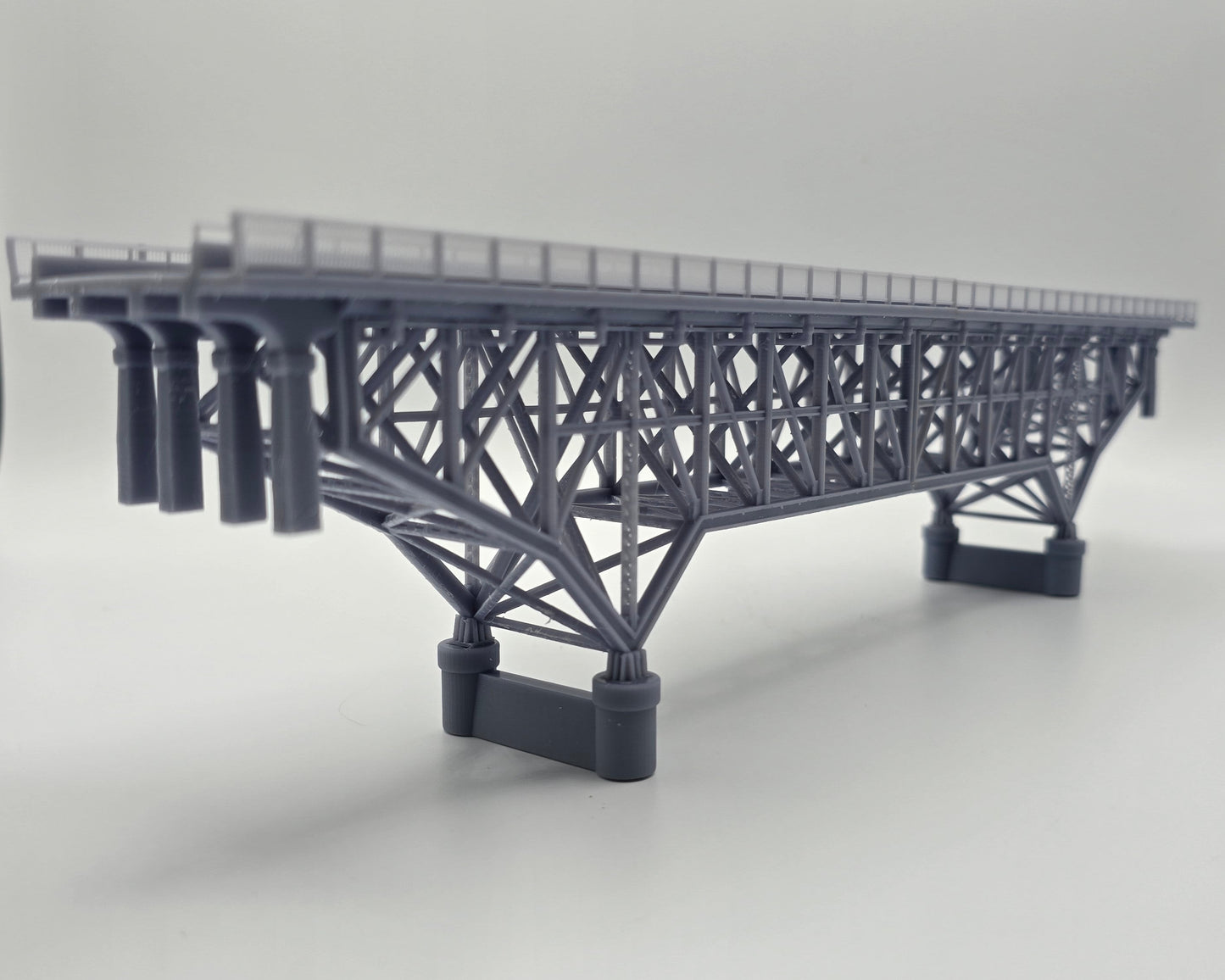 N Scale Bridge Vehicle Bridge 1:160