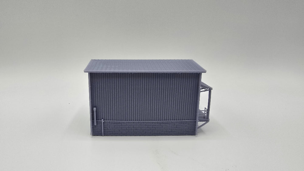 N Scale Freight Warehouse 1:160 Building