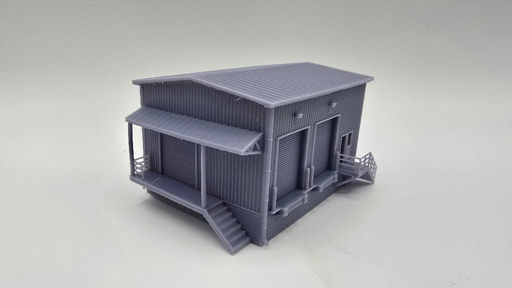 N Scale Freight Warehouse 1:160 Building
