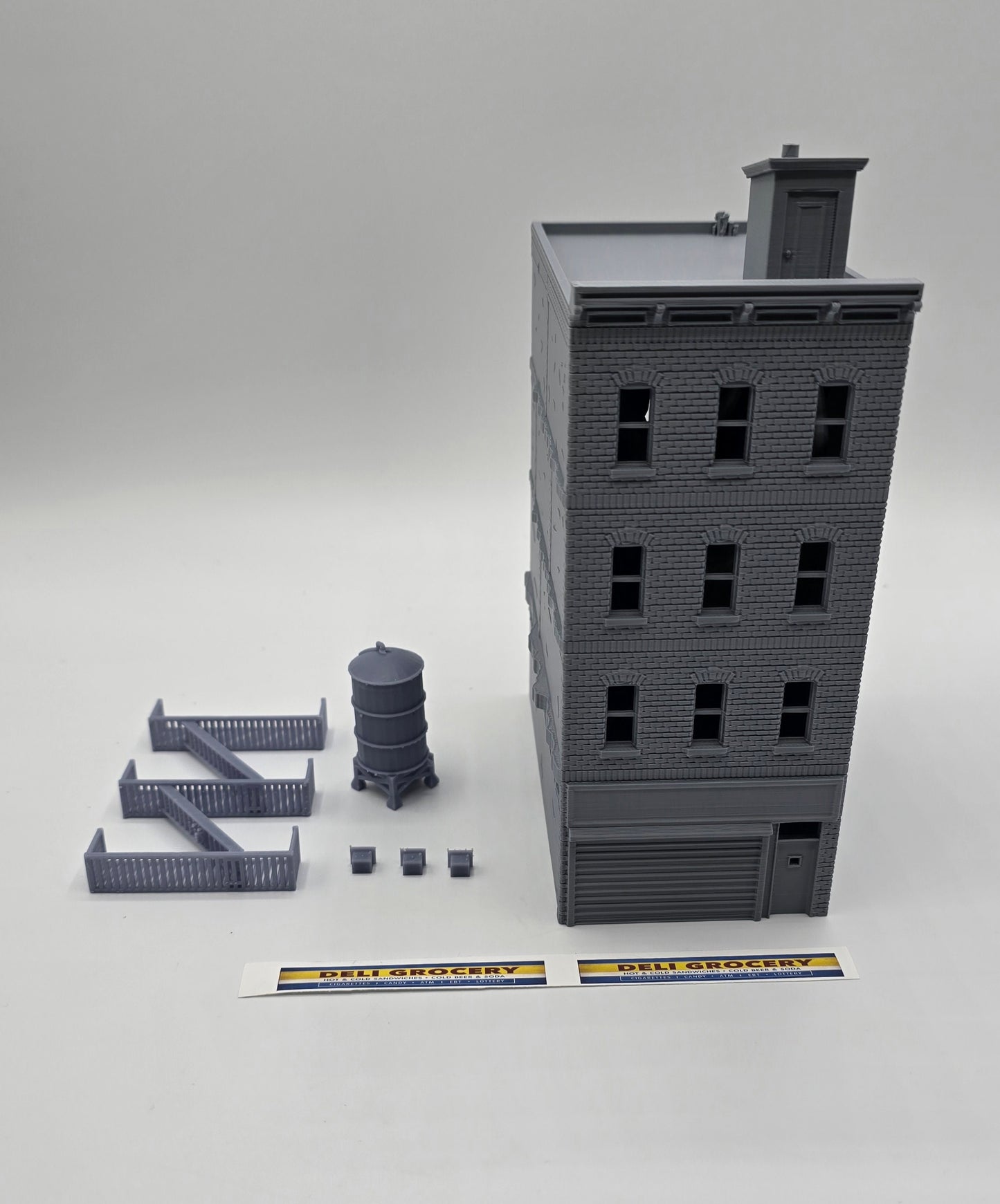 HO Scale Lone Survivor Urban Building - Deli Grocery