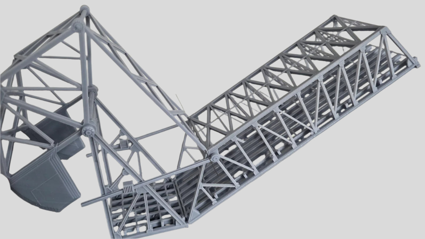 N Scale Bascule Bridge