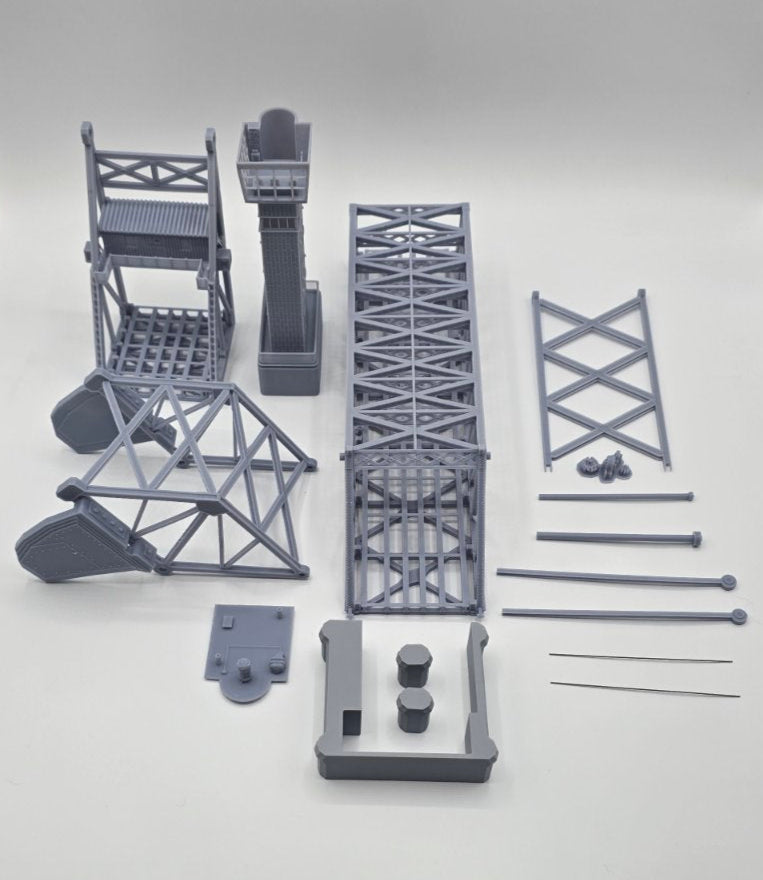 N Scale Bascule Bridge