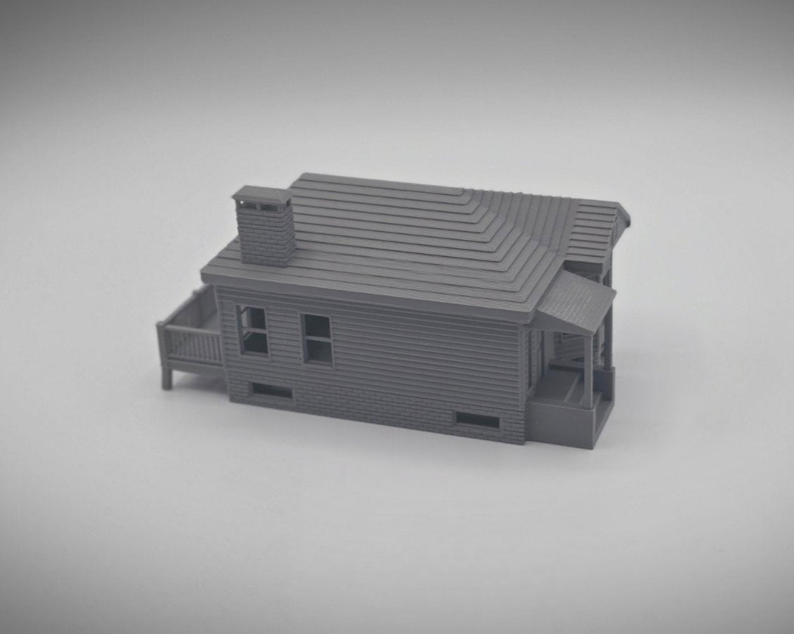 HO Scale Small American House