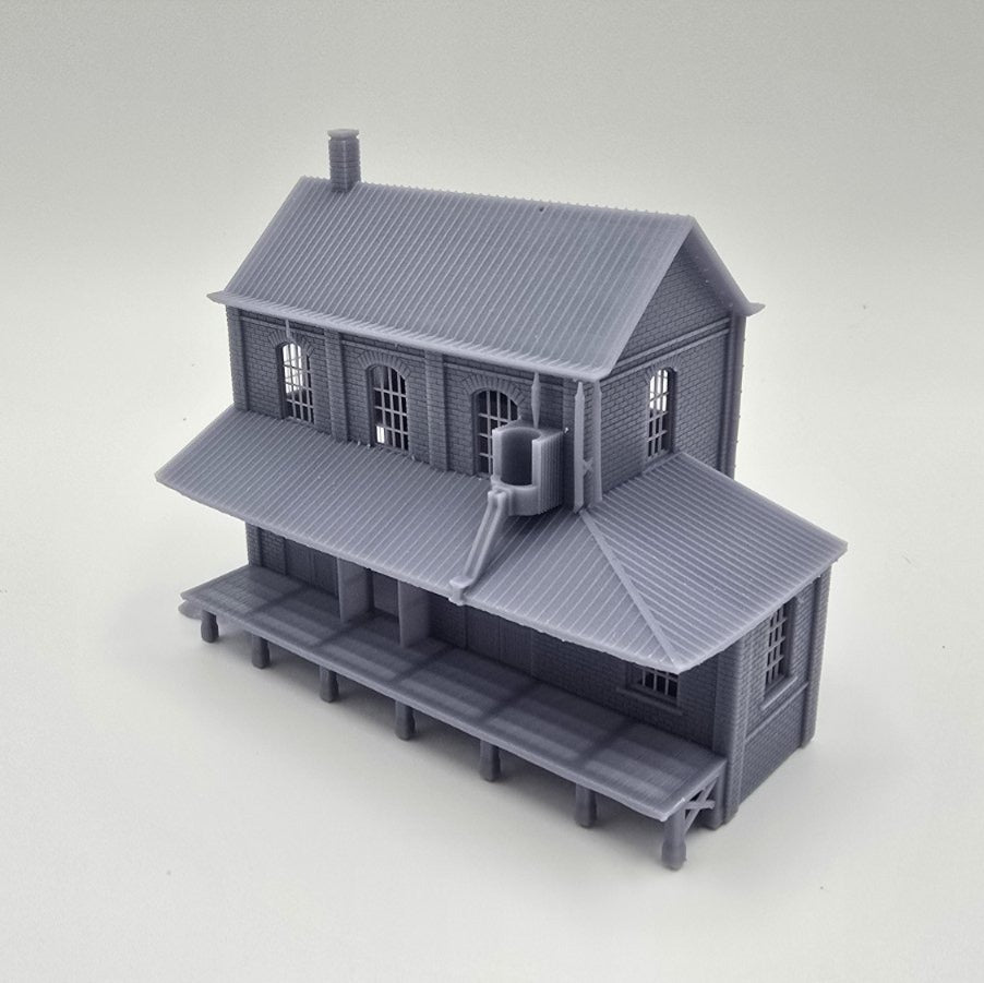 N Scale Water Gap Freight Depot Building1:160 – Highly Detailed Model