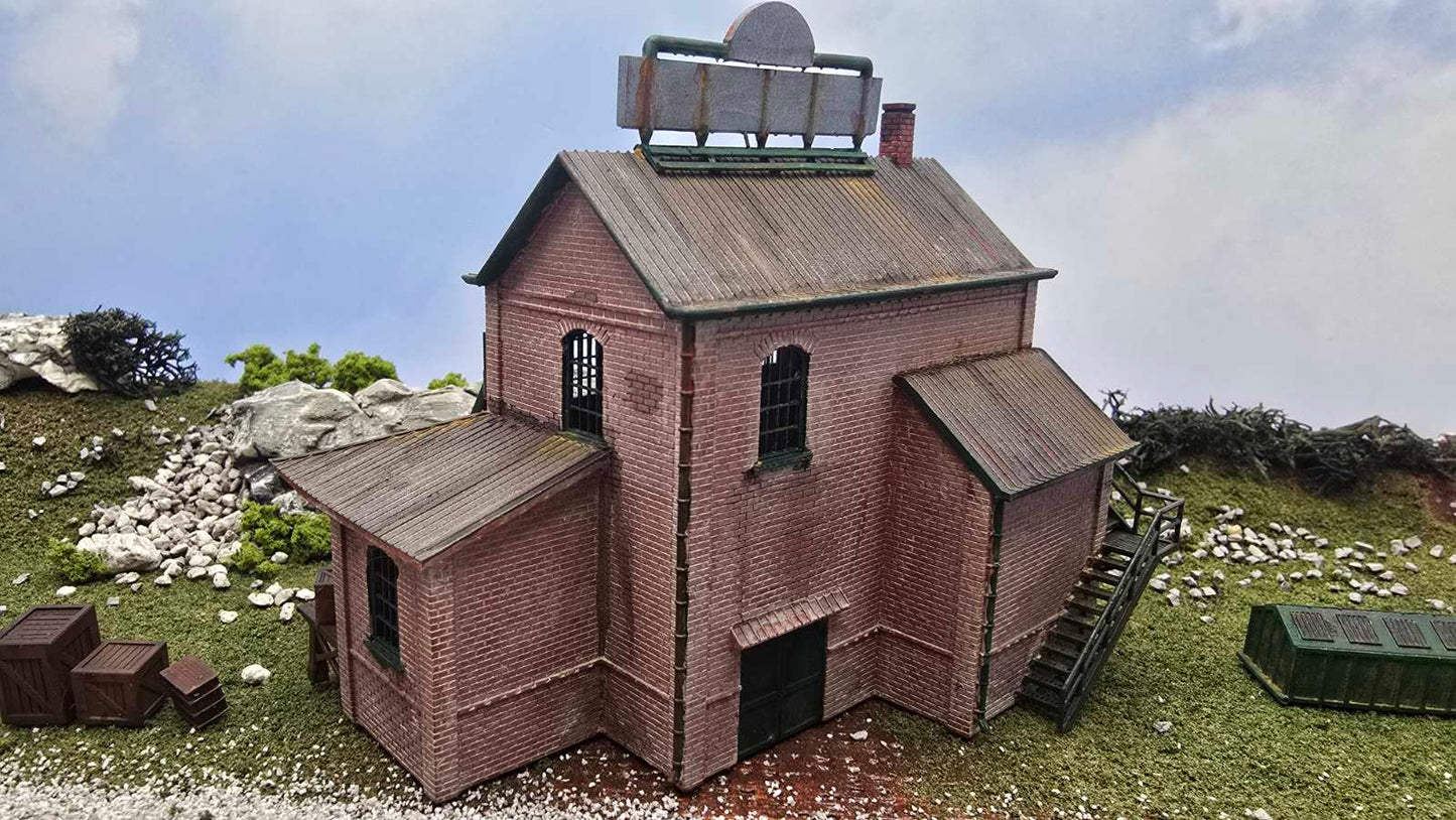 N Scale Water Gap Freight Depot Building1:160 – Highly Detailed Model