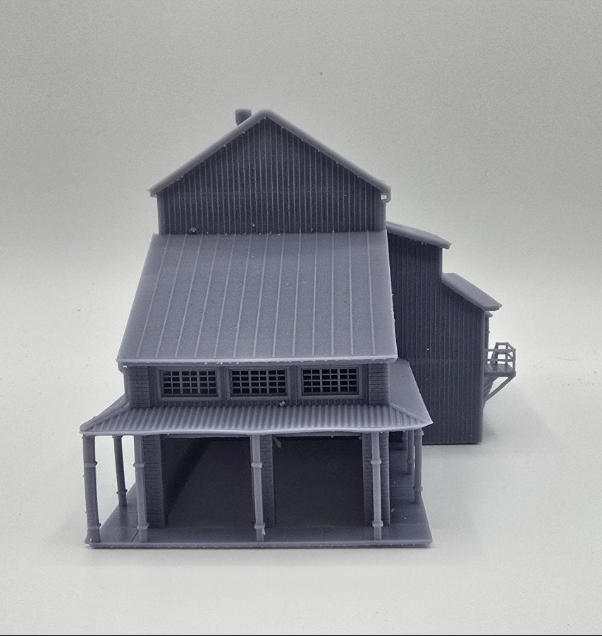 N Scale – The Rust Bucket High Detail Industrial 1:160 Building