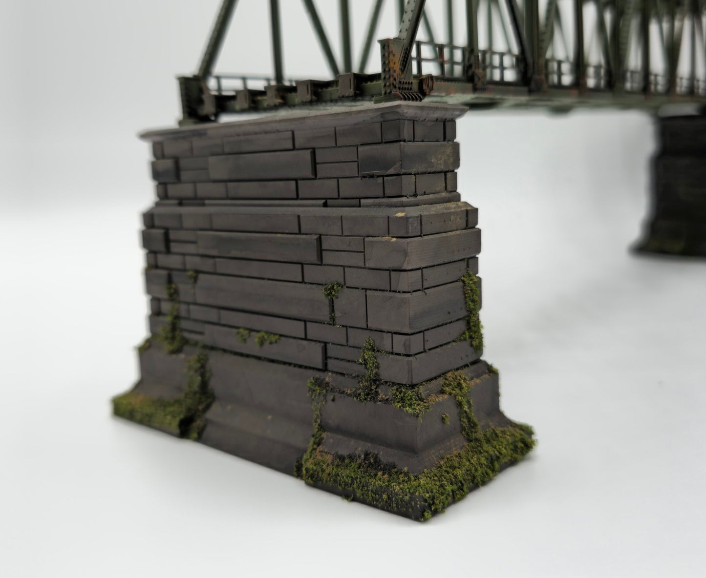 N Scale Bridge Piers – 2 Pack – Adjustable Height