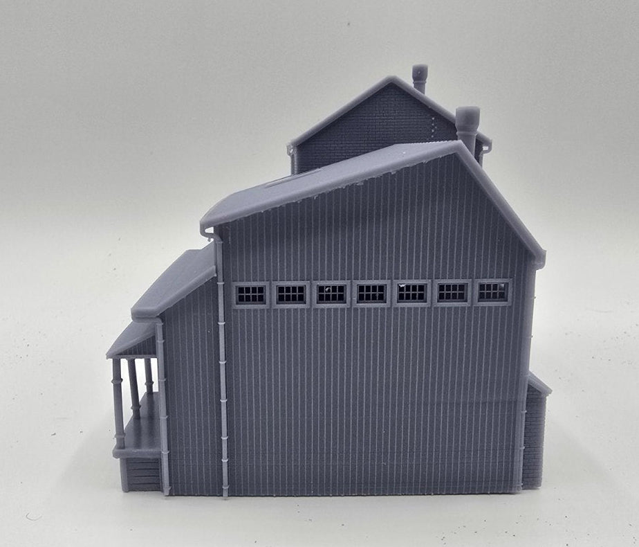 N Scale – The Rust Bucket High Detail Industrial 1:160 Building