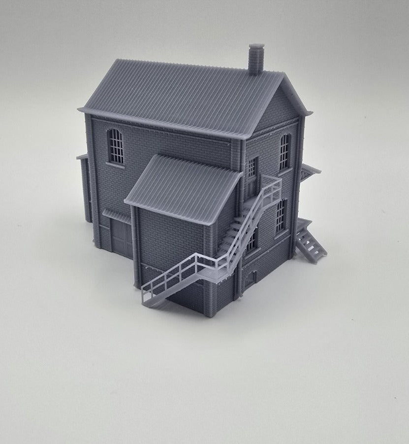 N Scale Water Gap Freight Depot Building1:160 – Highly Detailed Model