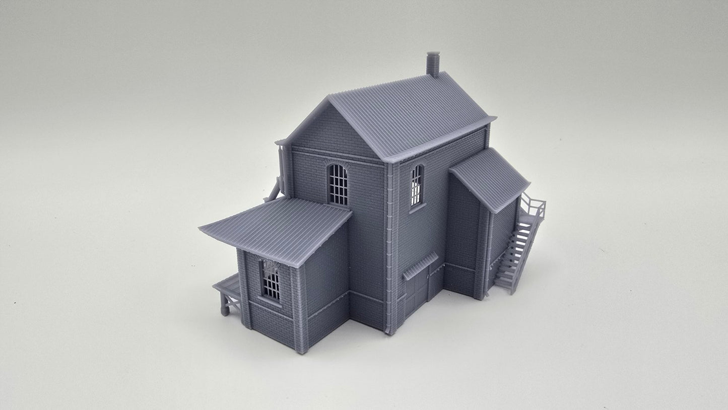N Scale Water Gap Freight Depot Building1:160 – Highly Detailed Model