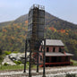 HO Scale Square Industrial Silo / Hopper Bin Structure