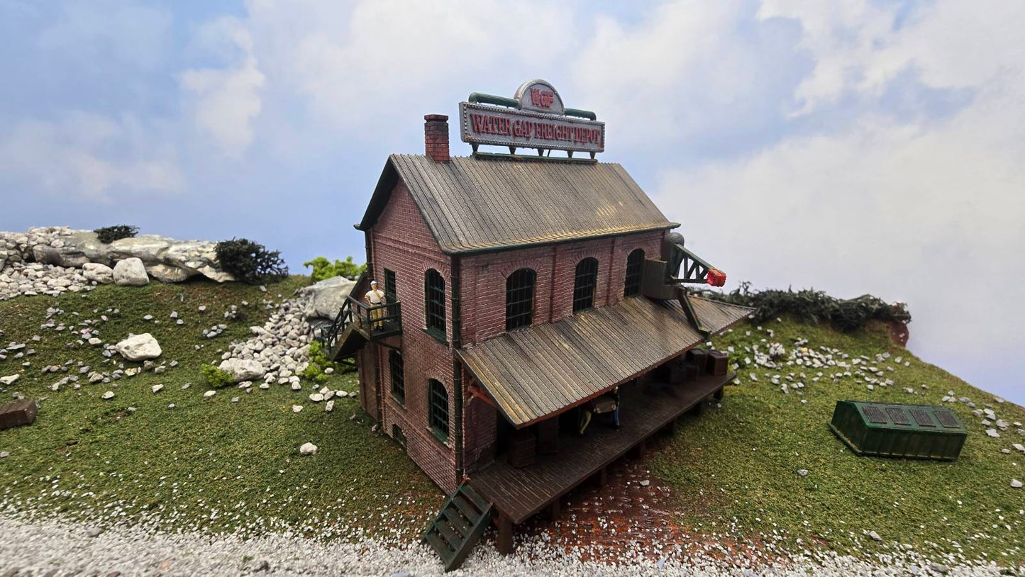 N Scale Water Gap Freight Depot Building1:160 – Highly Detailed Model