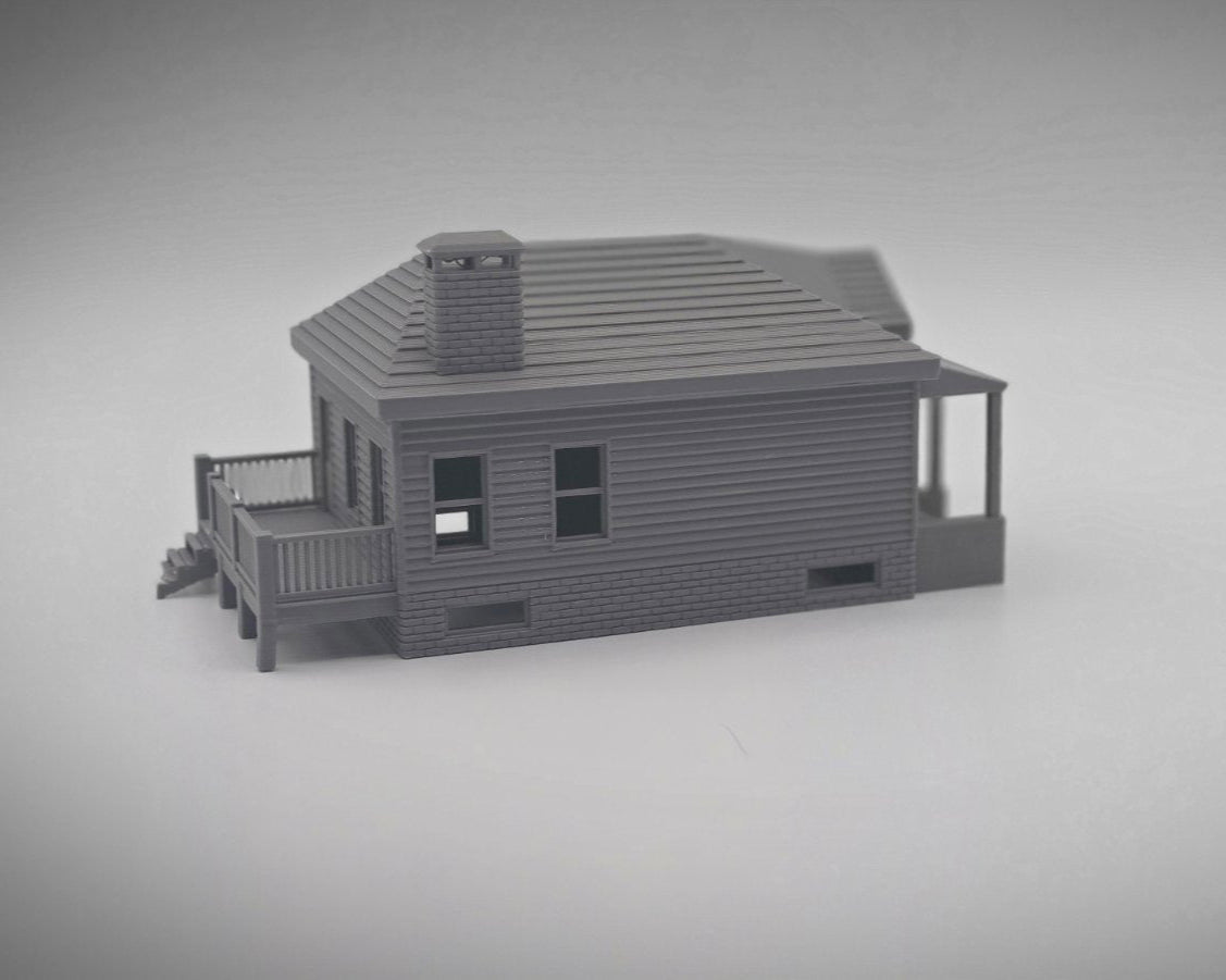 HO Scale Small American House