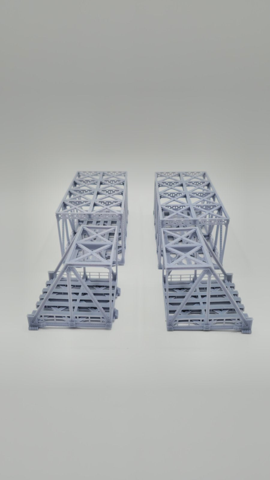 N Scale Classic Truss Bridge – Double Track – High Detail