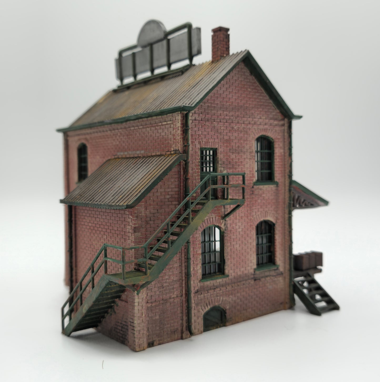 HO Scale Water Gap Freight Depot Building 1:87 – Highly Detailed Model