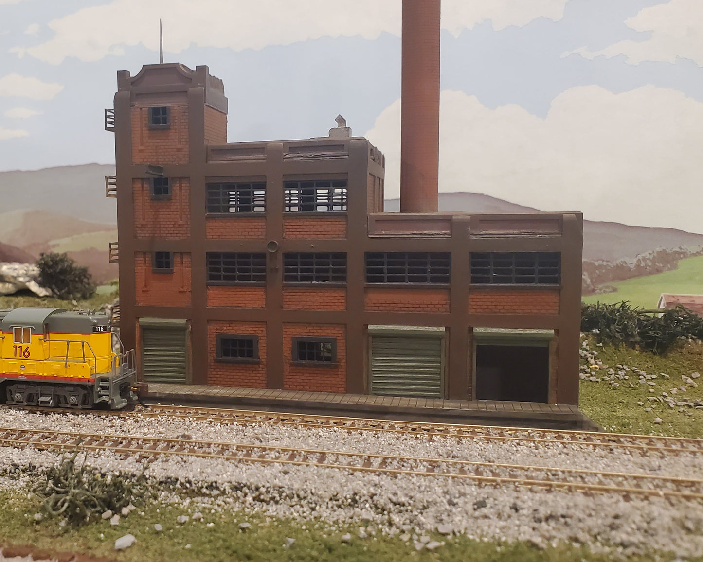 N Scale Factory - Industrial Building