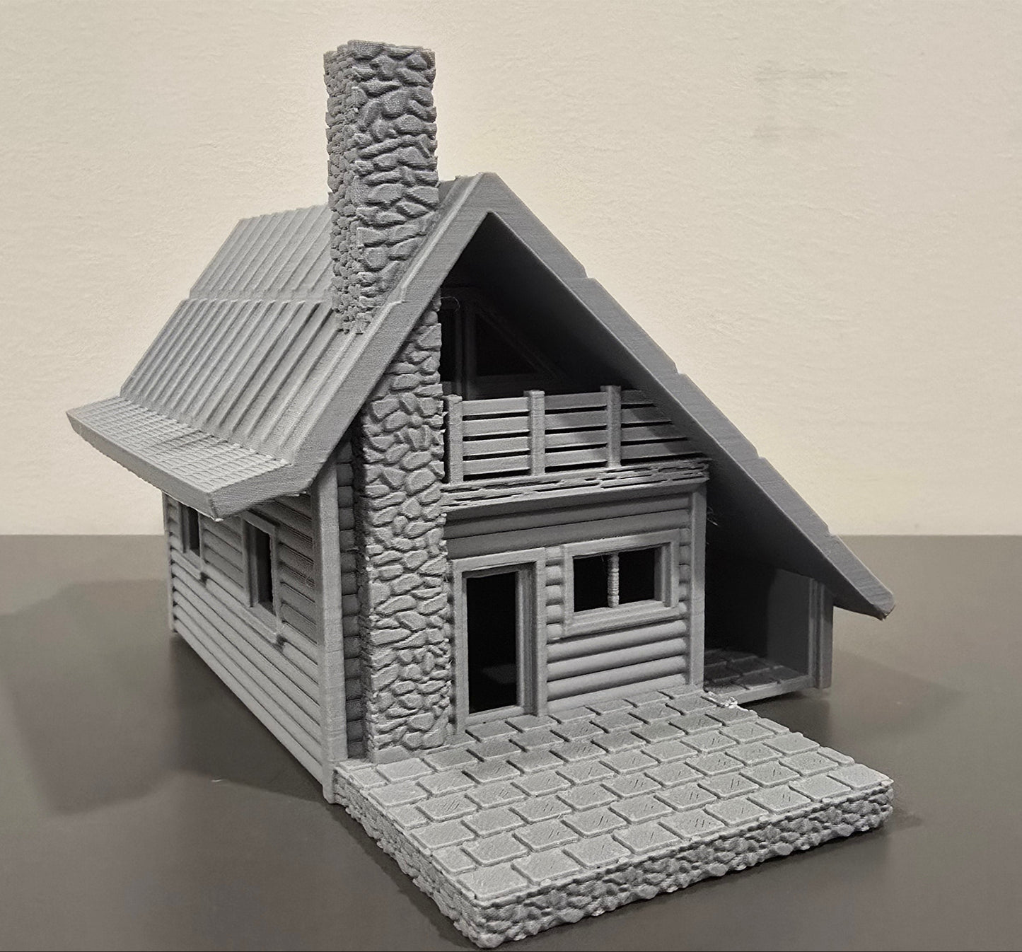 Ho Scale Mountain Cabin