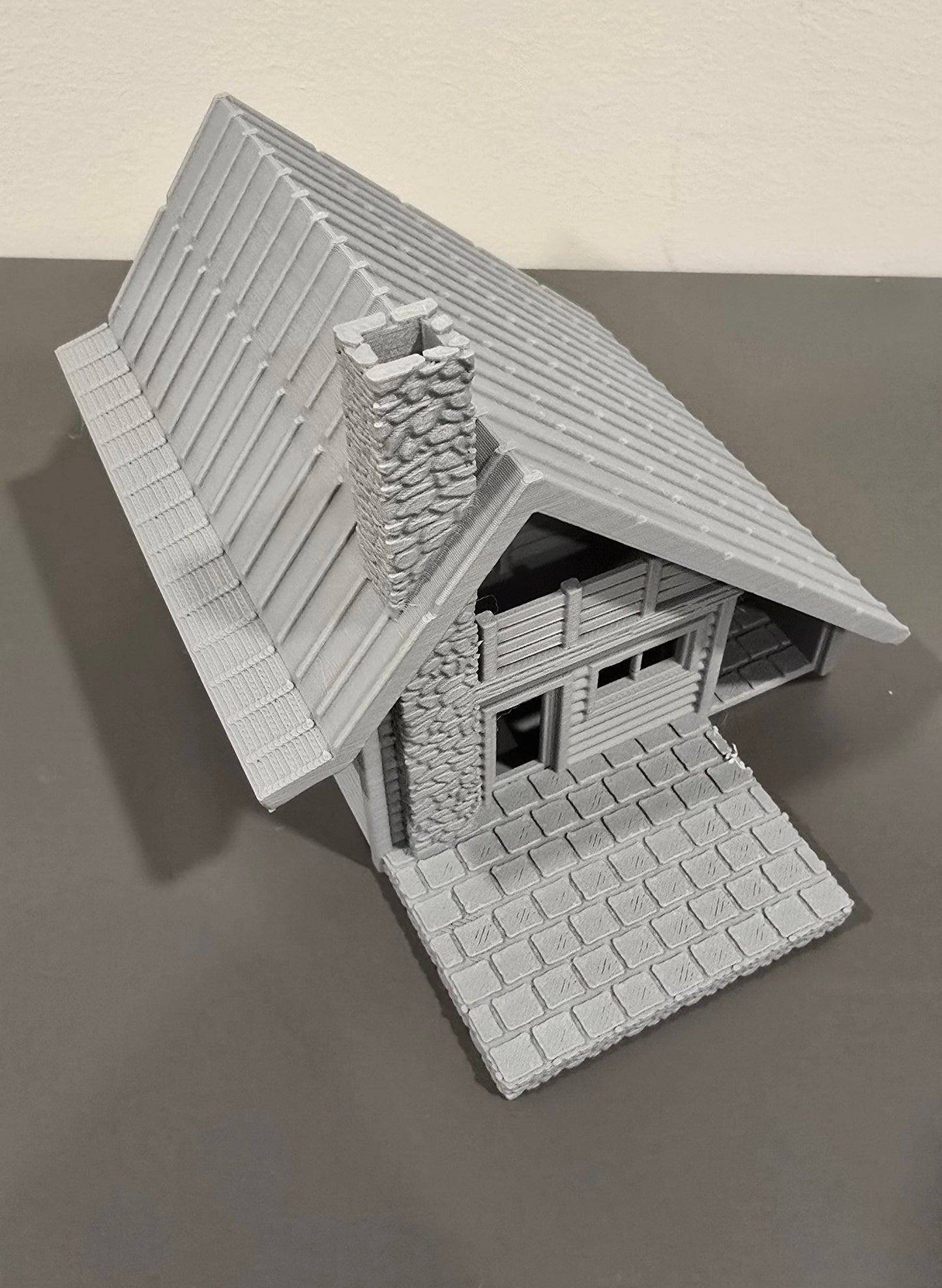 Ho Scale Mountain Cabin