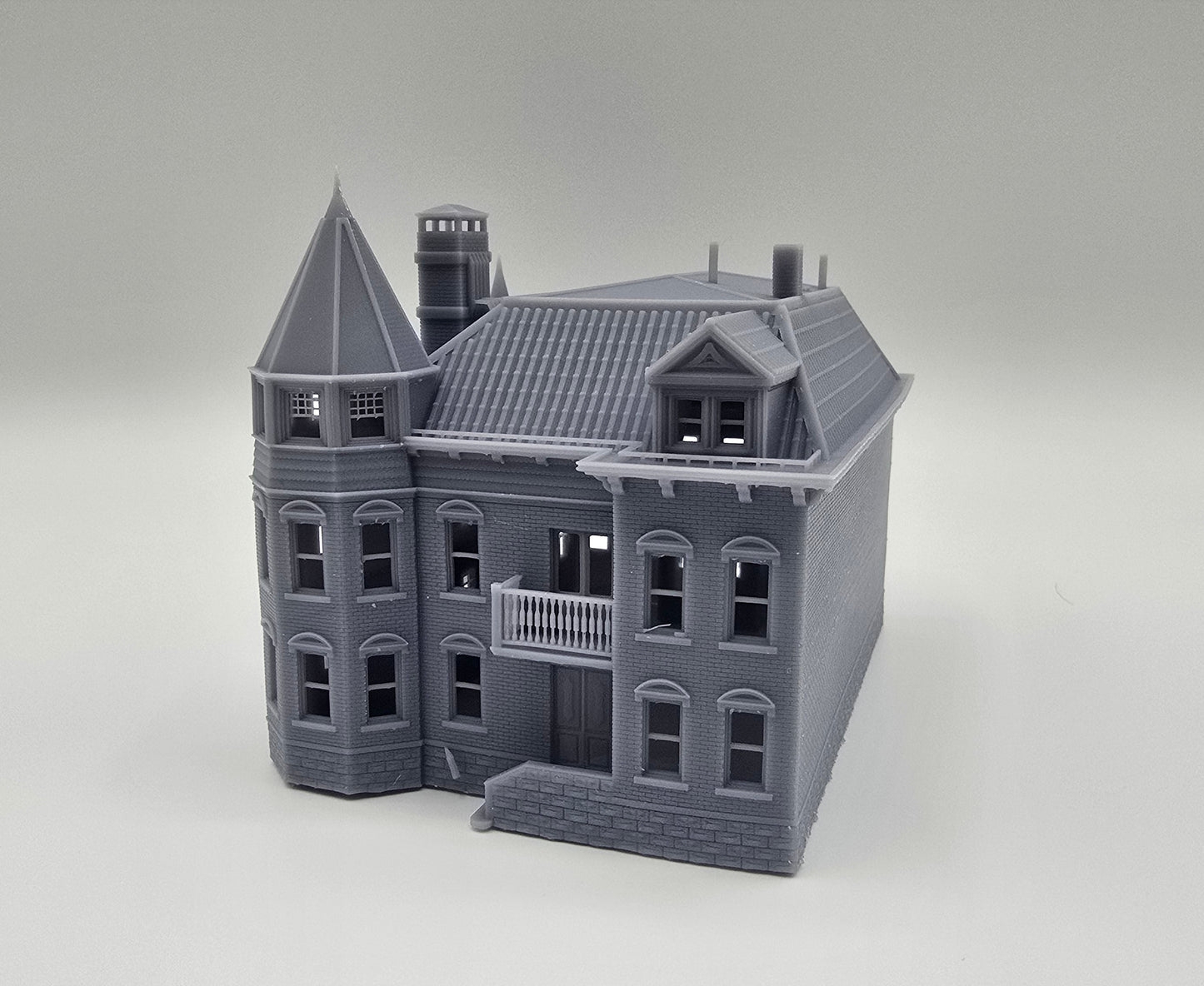 N Scale Victorian House Model