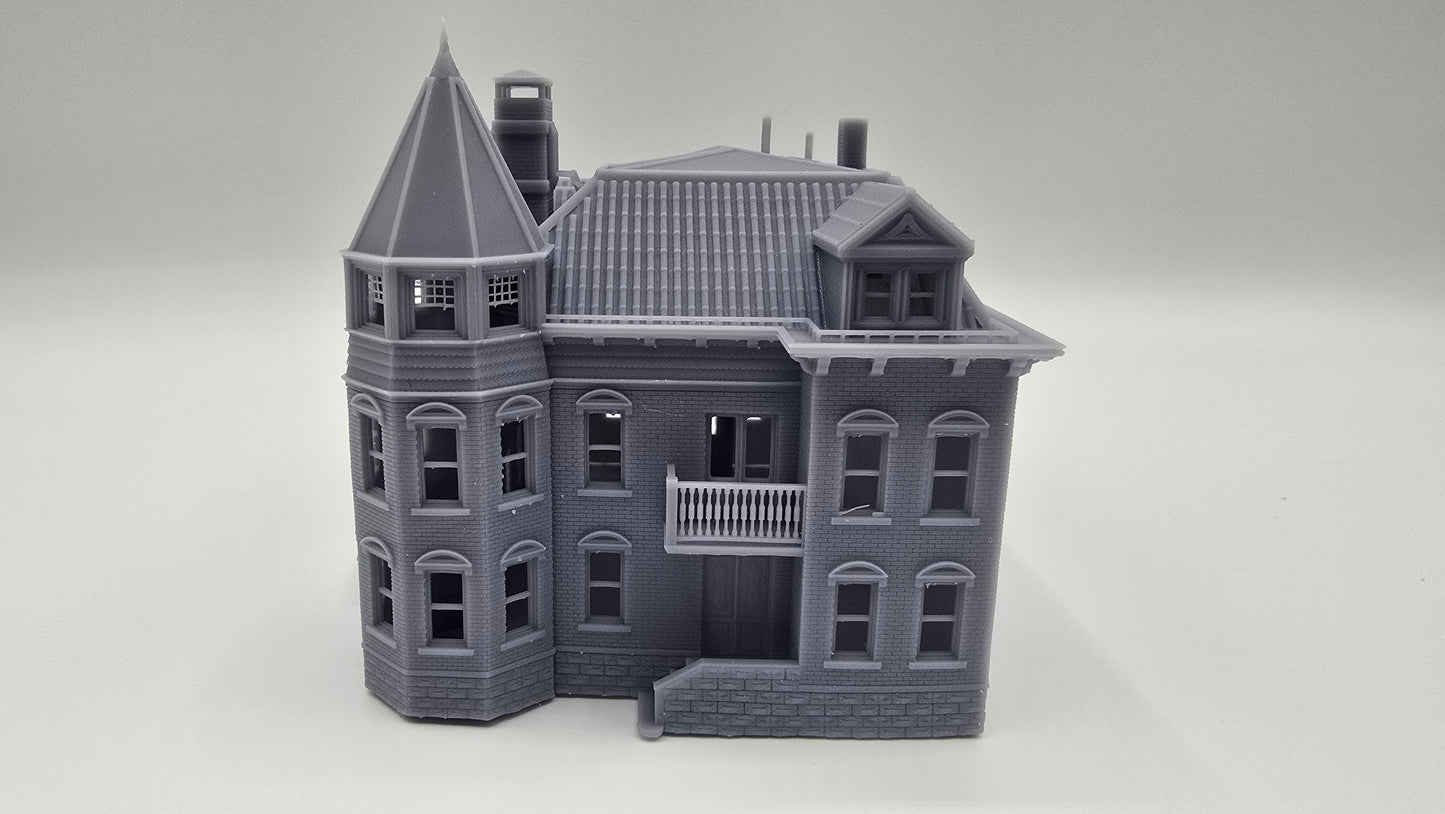 N Scale Victorian House Model