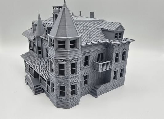 Ho Scale Victorian House Model