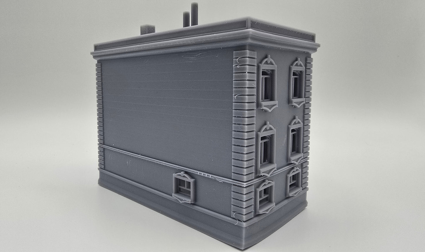 N Scale Gilded Age Residential Building