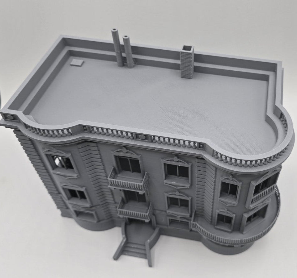 Ho scale Gilded Age Residential Building