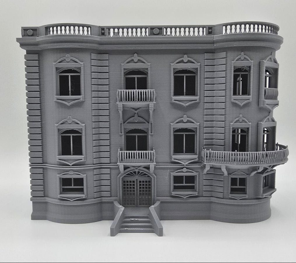 Ho scale Gilded Age Residential Building