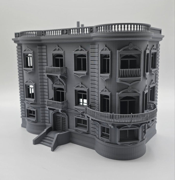 Ho scale Gilded Age Residential Building – Mr Craft Structures