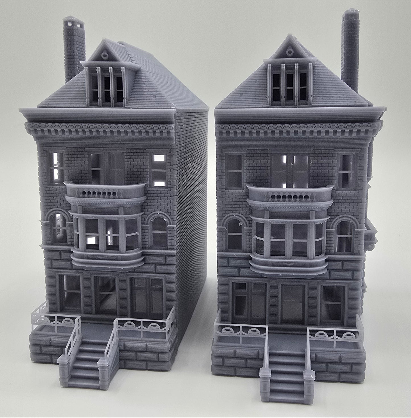 N Scale Building Victorian House