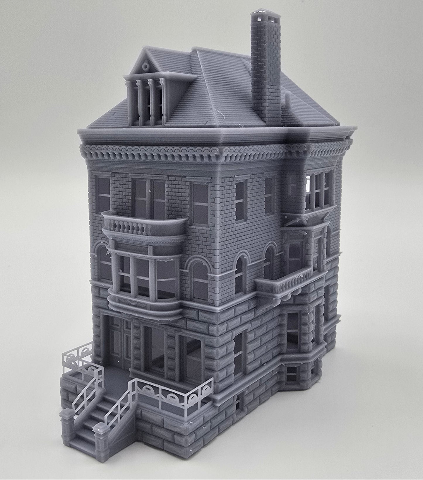 N Scale Building Victorian House