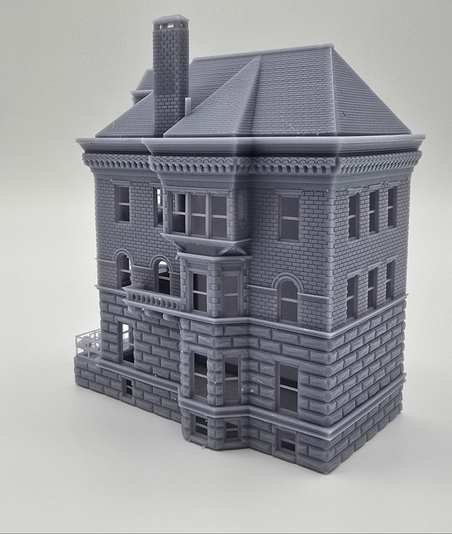 N Scale Building Victorian House