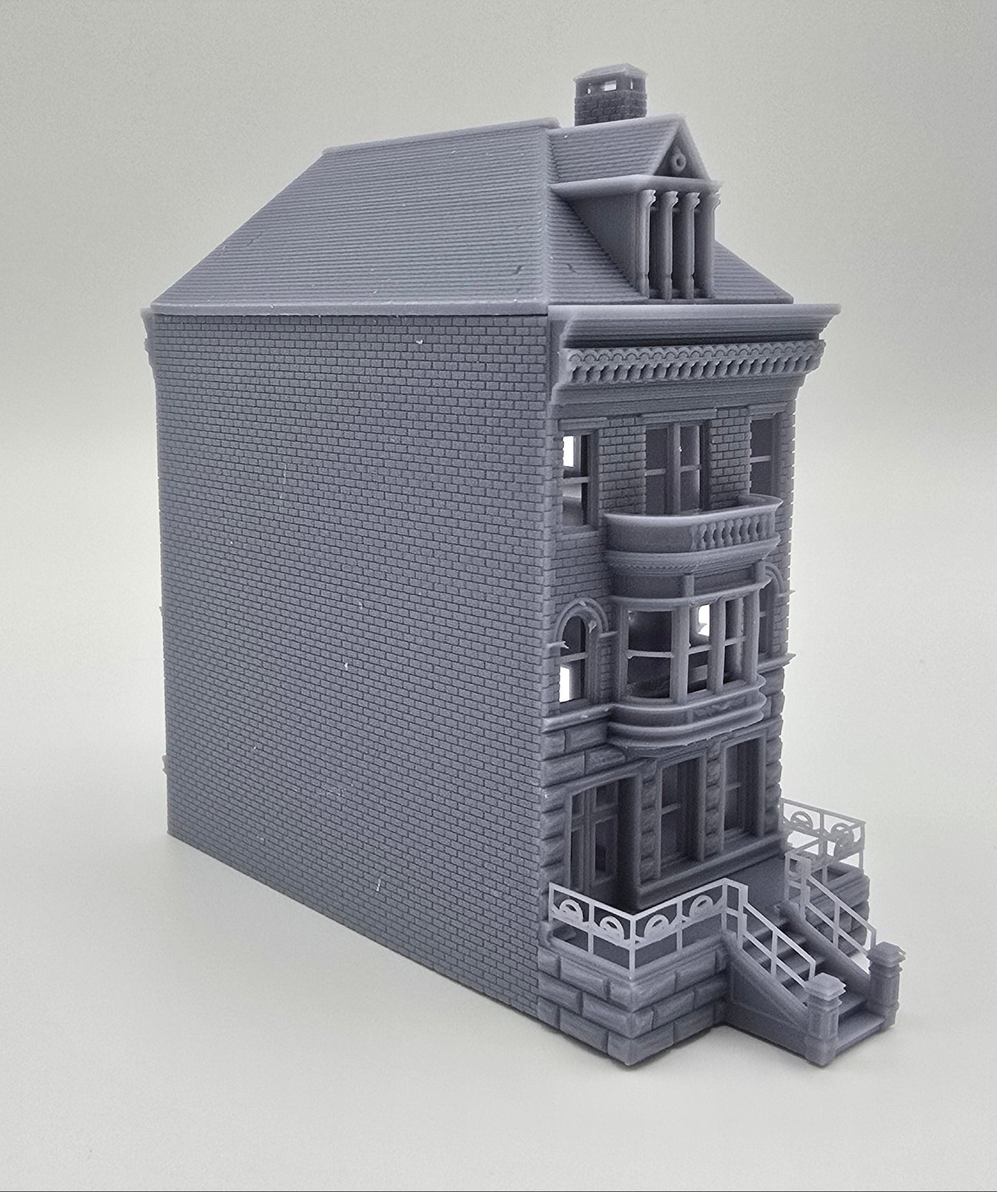 N Scale Building Victorian House