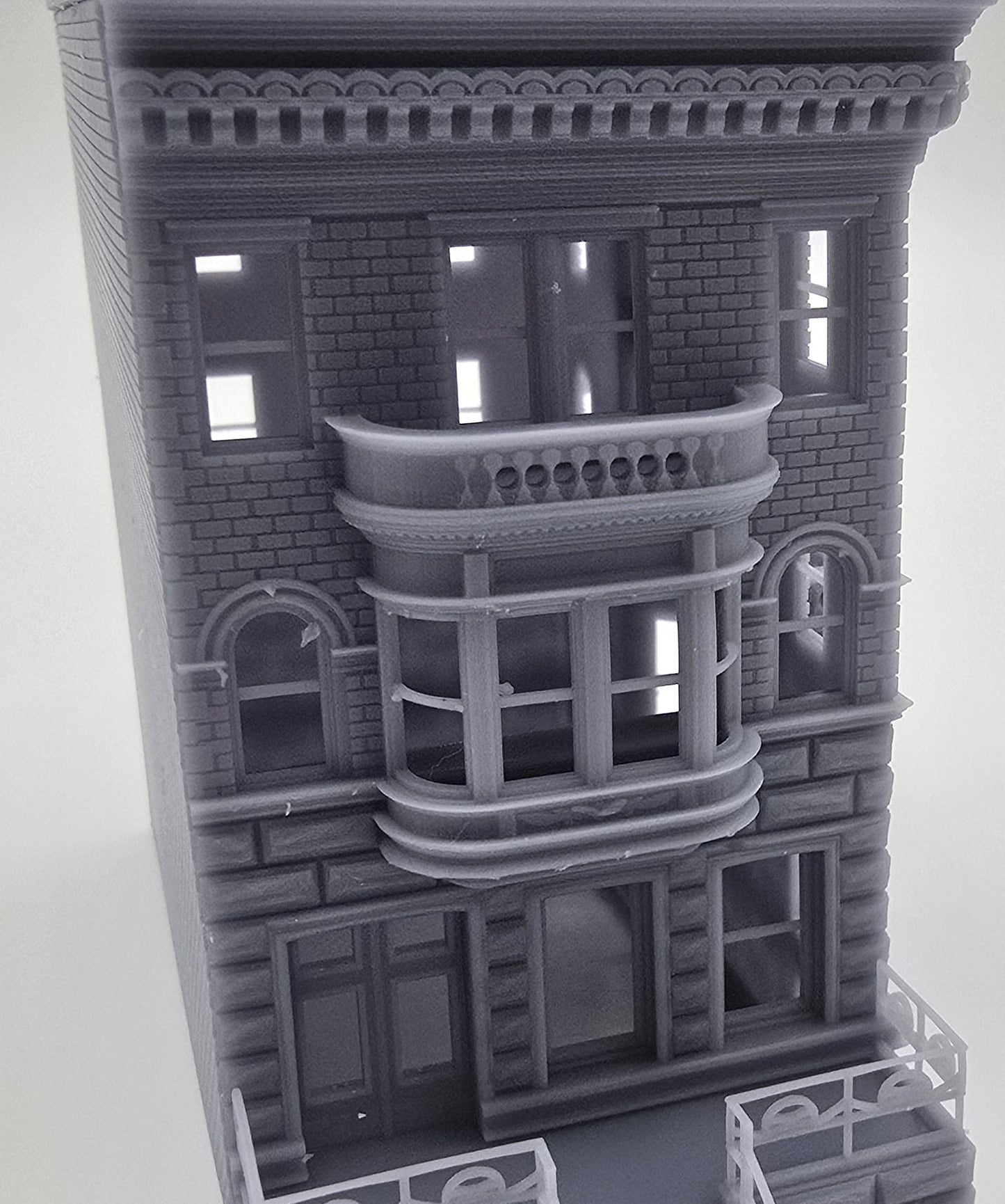 N Scale Building Victorian House