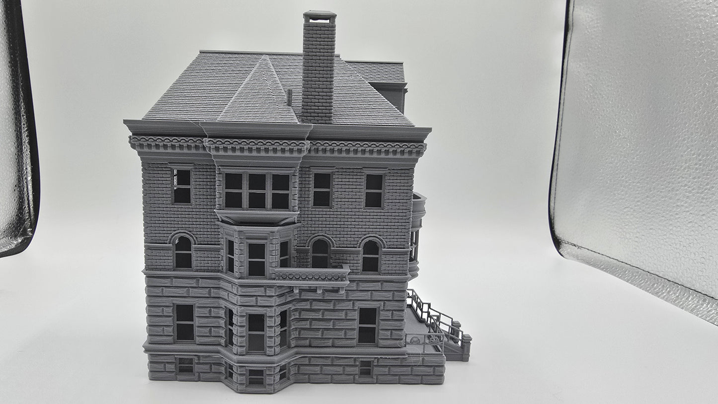 HO Scale Building Victorian House