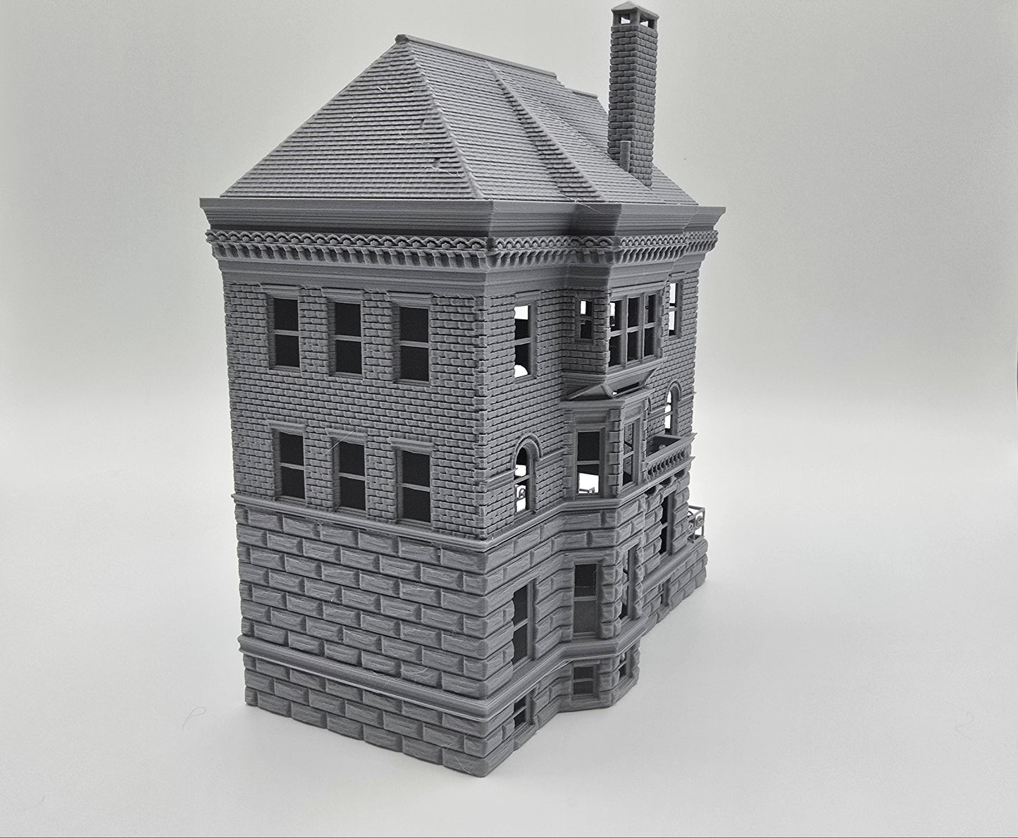 HO Scale Building Victorian House