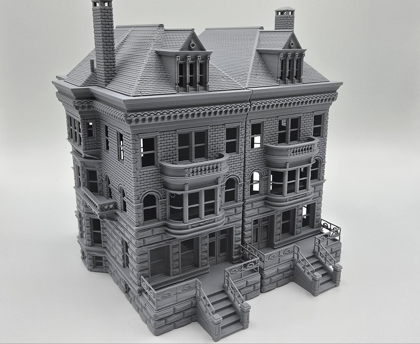 HO Scale Building Victorian House