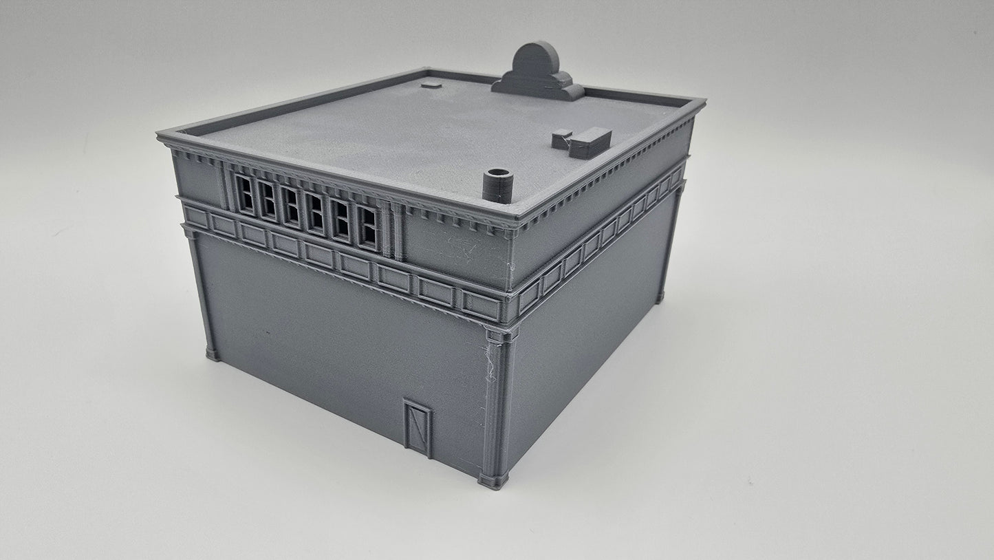 N Scale Bank Building